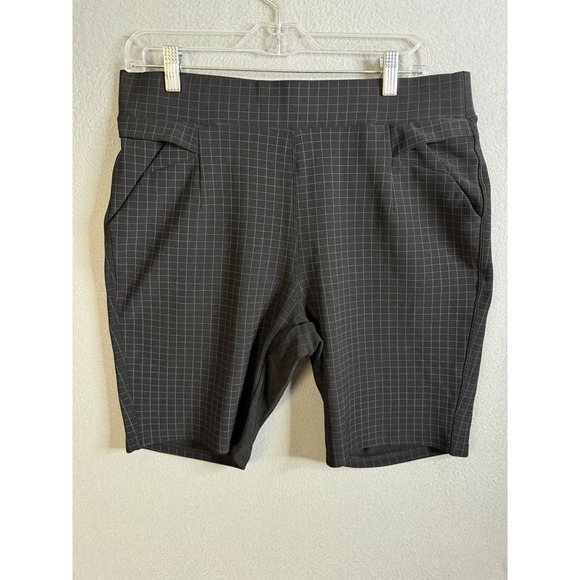 Maze Collection Shorts Women's 2X  Bermuda Shorts Plaid Checkered Career - Picture 1 of 9